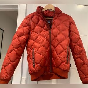Patagonia down bomber jacket